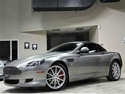 2010 aston martin db9 volante convertible silver black v12 sport automatic nav