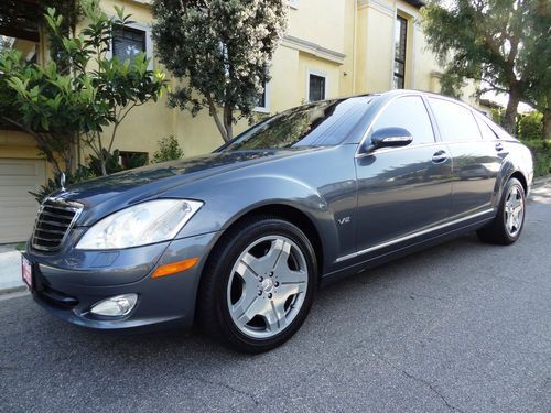 2007 mercedes-benz s600 5.5l v12 clean carfax certified serviced no reserve