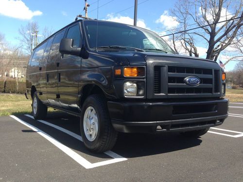 Ford e-350 15 passenger extended van!!! one owner!!! low miles!!! autocheck