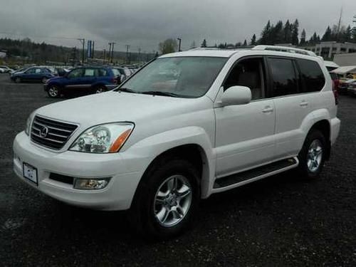 2004 lexus gx470 sport utility 4-door 4.7l navigation-clean carfax