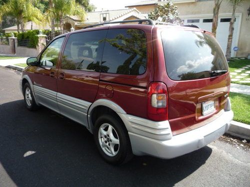 2001 pontiac montana base mini passenger van 4-door 3.4l family car 6 seats