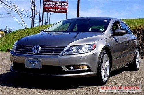 Gray vw cc sport 2.0l i4 turbo auto tiptronic navigation leather low miles 15k