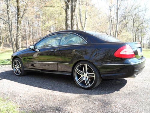 Nice 2003 mercedes-benz clk500 amg clk 500 slk sl cl cls 5.0l mercedes black