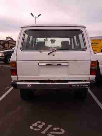 1989 Toyota Land Cruiser FJ62 4 door 4x4 Lifted with 35