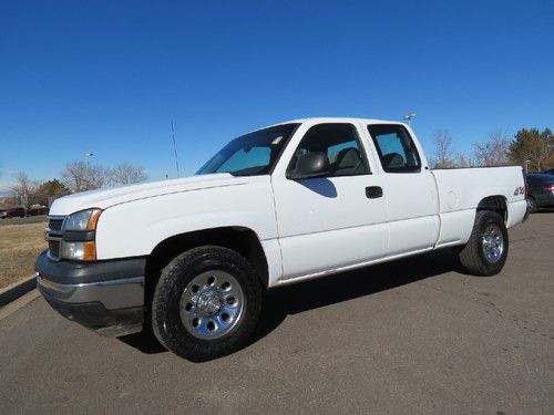 2006 chevrolet silverado 1500 4x4 ls short bed fleet lease service recs v8 clean