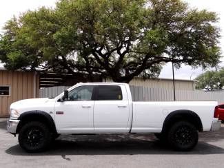 2010 white slt 6.7l i6 4x4 nitto fuel wheels sirius bluetooth bushwacker