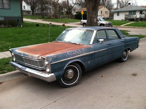 1965 ford galaxie base - mayberry police car