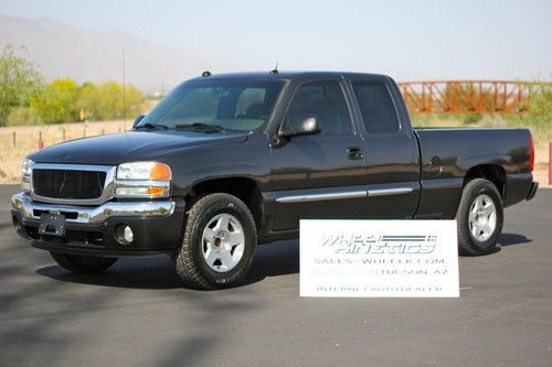 2005 gmc sierra 1500 slt 6.0l leather extended cab pickup 4-door see video