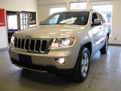 2012 jeep grand cherokee limited 4x4 reverse camera panoramic roof save!!$$33995