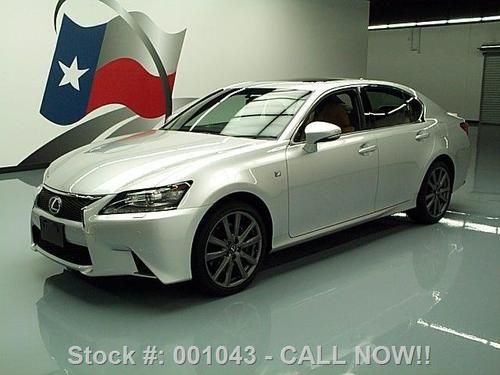 2013 lexus gs350 f sport awd sunroof nav rear cam 15k! texas direct auto