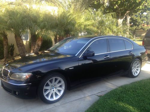 2006 bmw 750li base sedan 4-door 4.8l