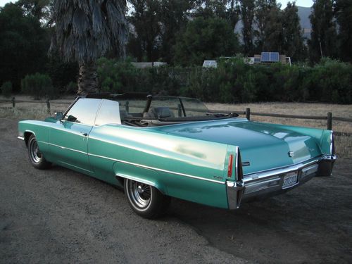 1970 cadillac deville base convertible 2-door 7.7l