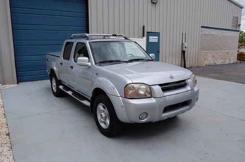 Wty 2001 nissan frontier crew cab se leather nismo v6 cd rwd truck 4 door