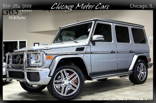 2013 mercedes benz g63 amg designo matte gray only 14 miles! hard loaded