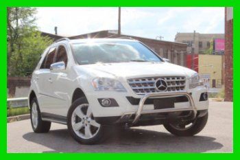 2011 mercedes ml350 4matic  luxury suv navigation sunroof alloy wheels