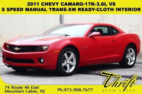 2011 chevy camaro-17k-3.6l v6-6 speed manual trans-xm ready-cloth interior