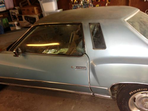 1977 chevrolet monte carlo s coupe 2-door 5.0l