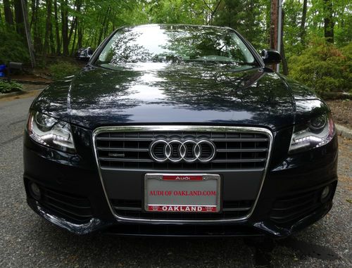 2009 audi a4 premium plus navigation 6 speed  manual awd quattro