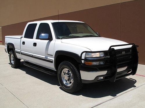 02 chevy silverado k1500hd lt 4x4 6.0l v8 crew cab short bed 1owner