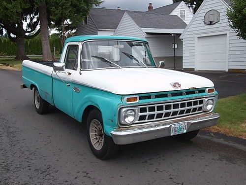 1965 ford truck f250 all original v8  252 4sp