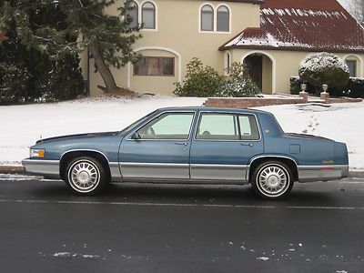 1993 cadillac deville original low 75k miles non smoker super clean no reserve!