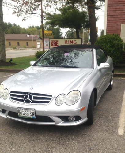 2006 mercedes-benz clk500 base convertible 2-door 5.0l