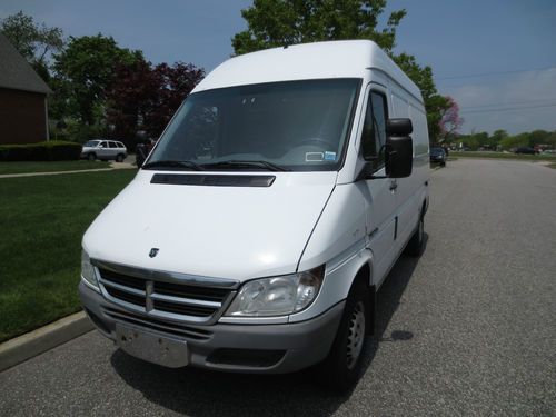 2006 dodge sprinter 2500 high top 2.7 mercedes 5 cylinder turbo diesel excellent