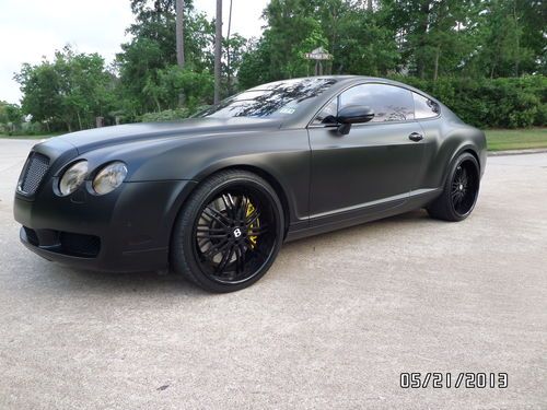 2005 bentley continental gt coupe 2-door 6.0l