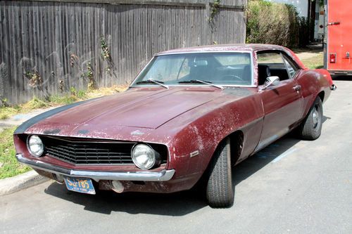 69 camaro barn find (all original)