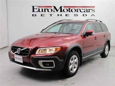 Red xc 70 cross country red leather financing certified station wagon suv used