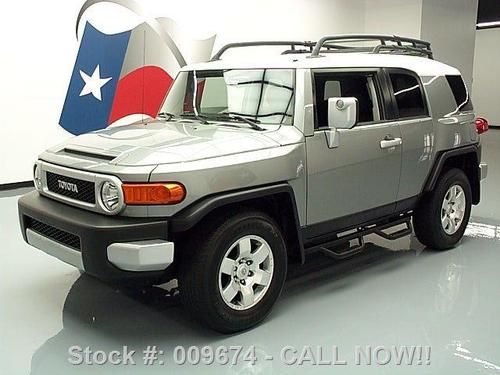 2010 toyota fj cruiser auto rear cam side steps 51k mi texas direct auto