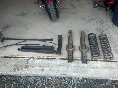 1960 impala complete rear suspension parts.