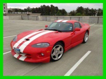 2002 dodge viper gts 8l v10 20v manual rwd coupe premium cd keyless access red