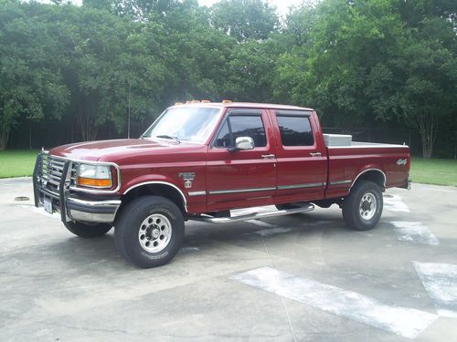 1997 ford f-250 xlt crew cab pickup 4-door 7.3l