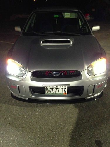 2004 subaru impreza wrx sti sedan 4-door 2.5l