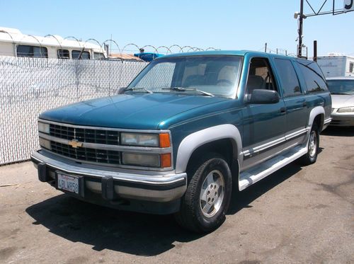 1993 chevy suburban, no reserve