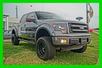 2013 ford f-150 crew fx4 lux navi 6" lift