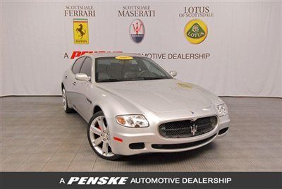 2007 maserati quattroporte sport gt auto~carbon int~red calipers~like 2008