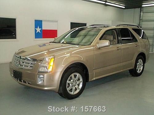 2006 cadillac srx awd pano sunroof htd leather 60k mi texas direct auto