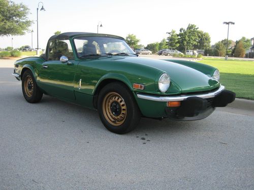 1978 triumph spitfire base convertible 2-door 1.5l