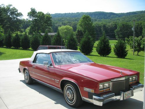 1981 cadillac eldorado hess and eisenhardt convertible