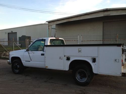 1998 gmc service truck c3500 dually 109k miles