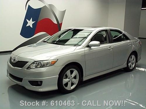 2011 toyota camry se heated leather sunroof nav 28k mi! texas direct auto