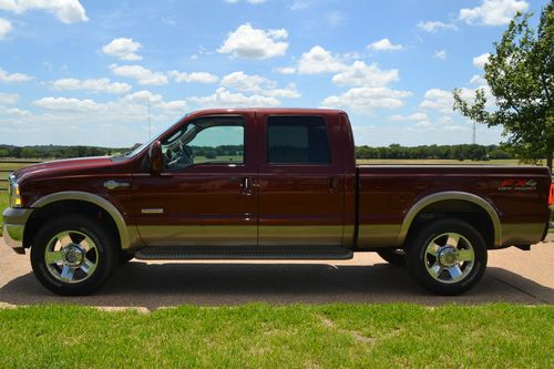 2006 ford f-250 super duty king ranch crew cab pickup 4-door 6.0l