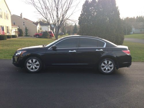 2009 accord ex-l, loaded w/ navigation, 4dr, sdn, v6