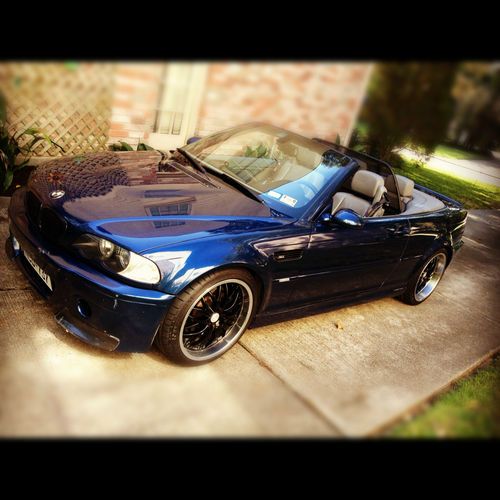 Bmw m3 convertible, blue, dinan s2, fast