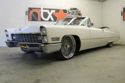 67 cadillac coupe deville convertible wire wheels 429ci