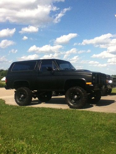 1986 chevy blazer m1009 cucv military truck with video