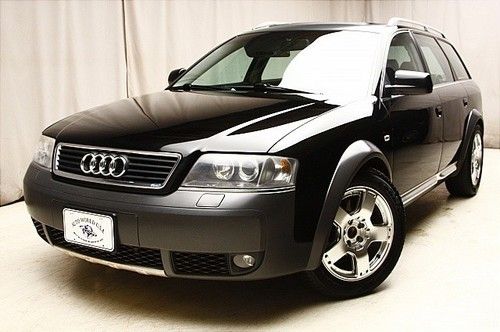 We finance!! 2001 audi allroad awd moonroof powerseats dualclimate cdplayer