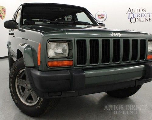 We finance 00 cherokee 4.0l 4x4 auto cd stereo low miles a/c power windows/locks